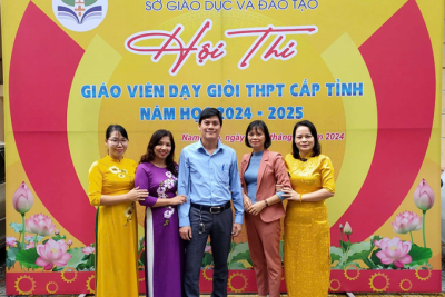 Từ Đam Mê Đến Thành Công: Trường THPT Mỹ Tho ghi dấu ấn tại hội thi giáo viên dạy giỏi