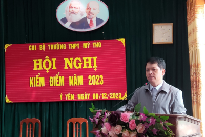 HỘI NGHỊ TỔNG KẾT CÔNG TÁC ĐẢNG NĂM 2023