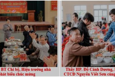 “TẾT SUM VẦY” ẤM ÁP CỦA TRƯỜNG THPT MỸ THO
